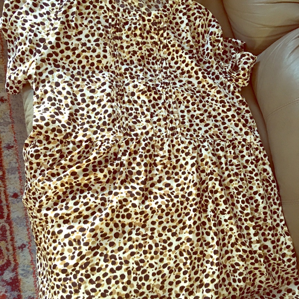 Animal print boutique dress 1xl
